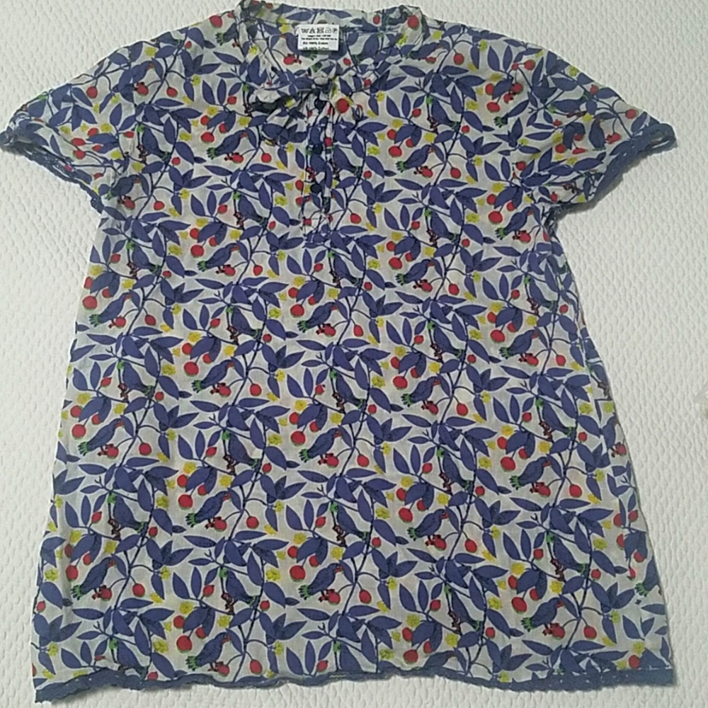 Bleu Comme Gris Blouse